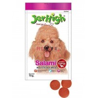 Jerhigh Dog Treats Salami 70 Gm